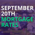 Today’s Mortgage Rates | September 20, 2021
